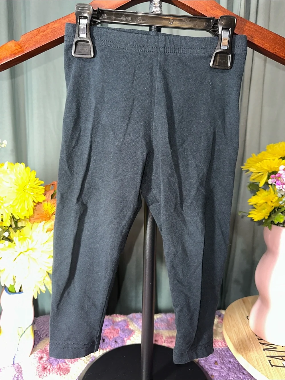 🎉Carter's Black Kids' Leggings. C338